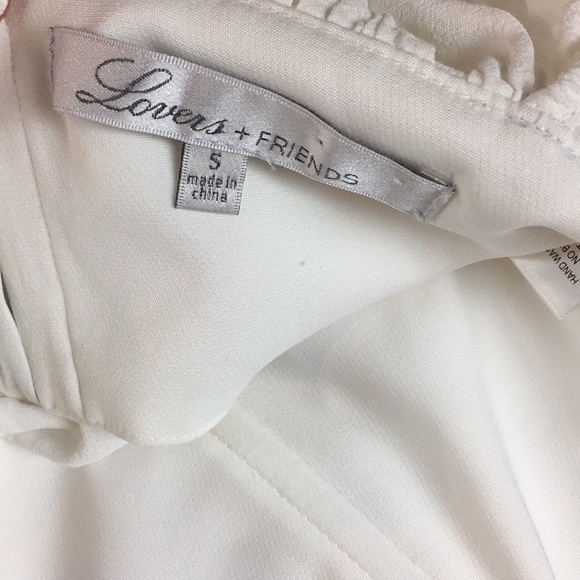 Lovers+Friends Cute Top White Shirt S - Picture 8 of 8